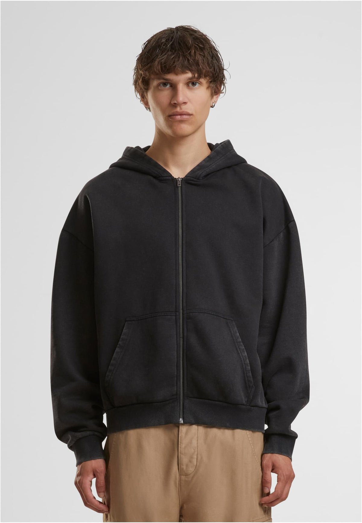 Vintage Heavy Zip Hoodie 360 GSM