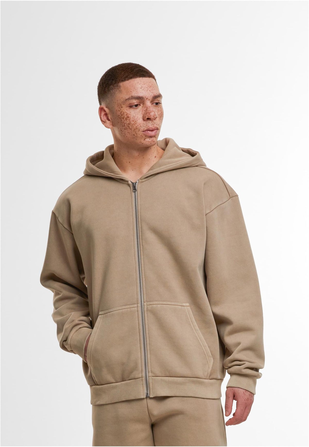 Vintage Heavy Zip Hoodie 360 GSM