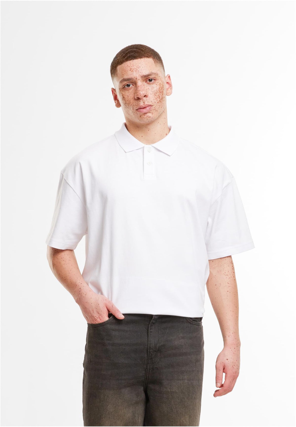 Oversized Polo Shirt 240 GSM