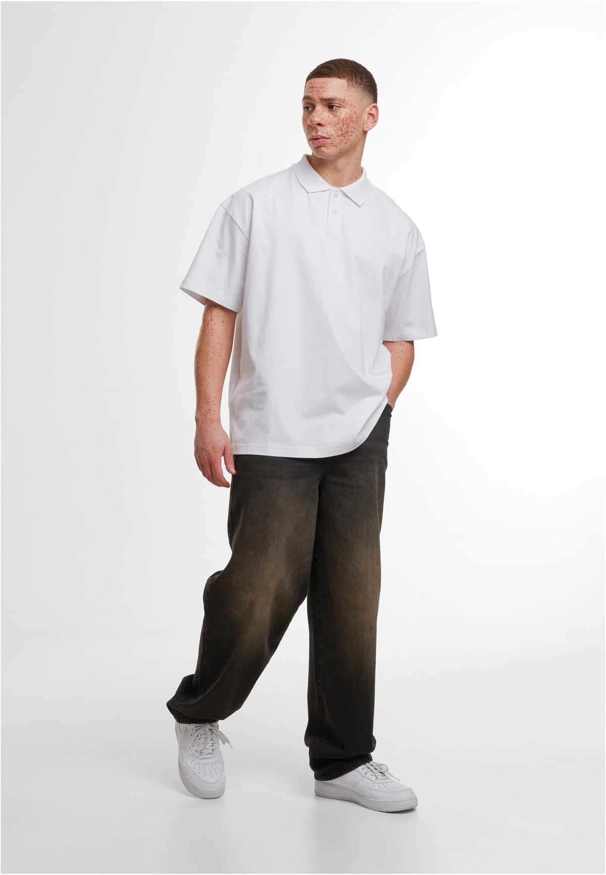 Oversized Polo Shirt 240 GSM