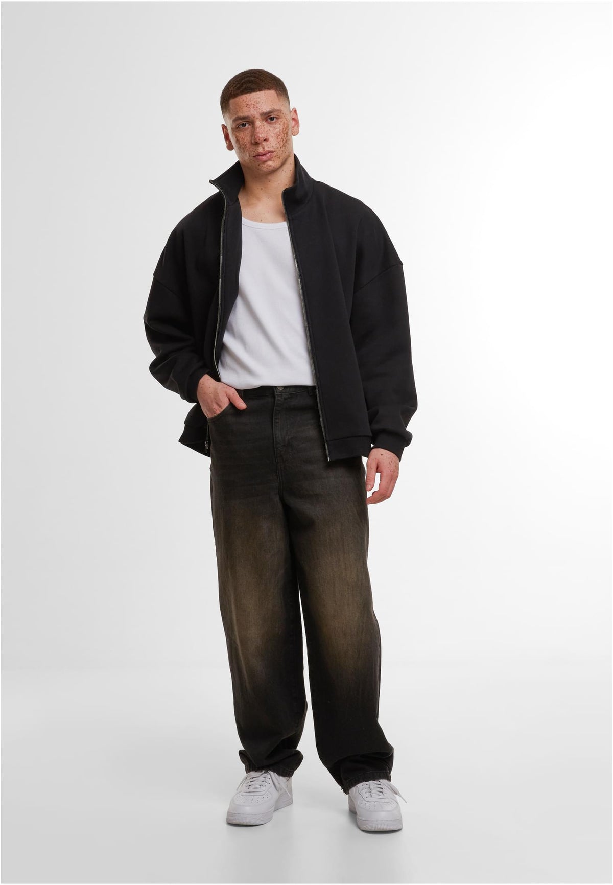 Oversized Zip Jacket 300 GSM