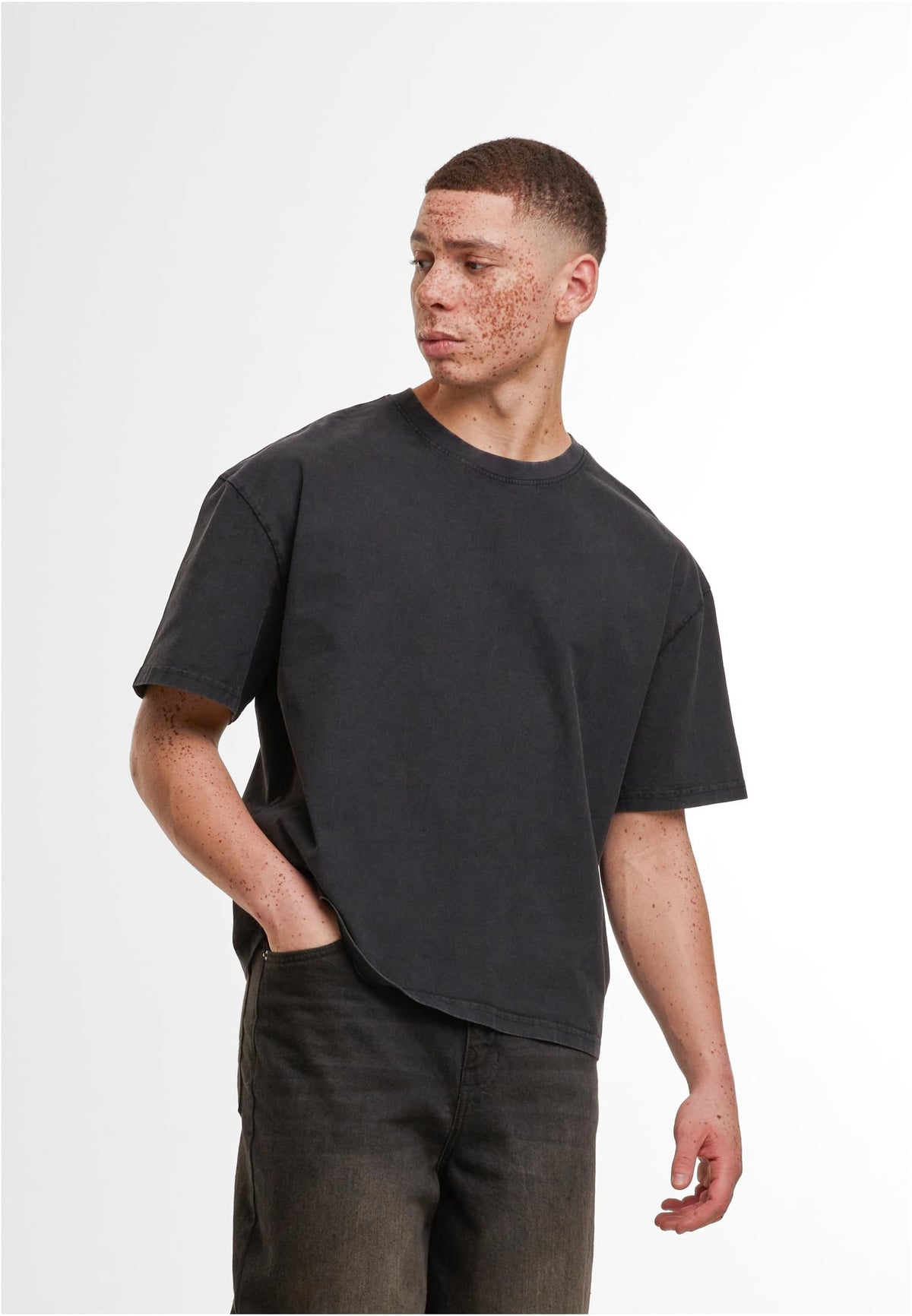 Vintage Cropped Heavy Oversize Tee 240 GSM