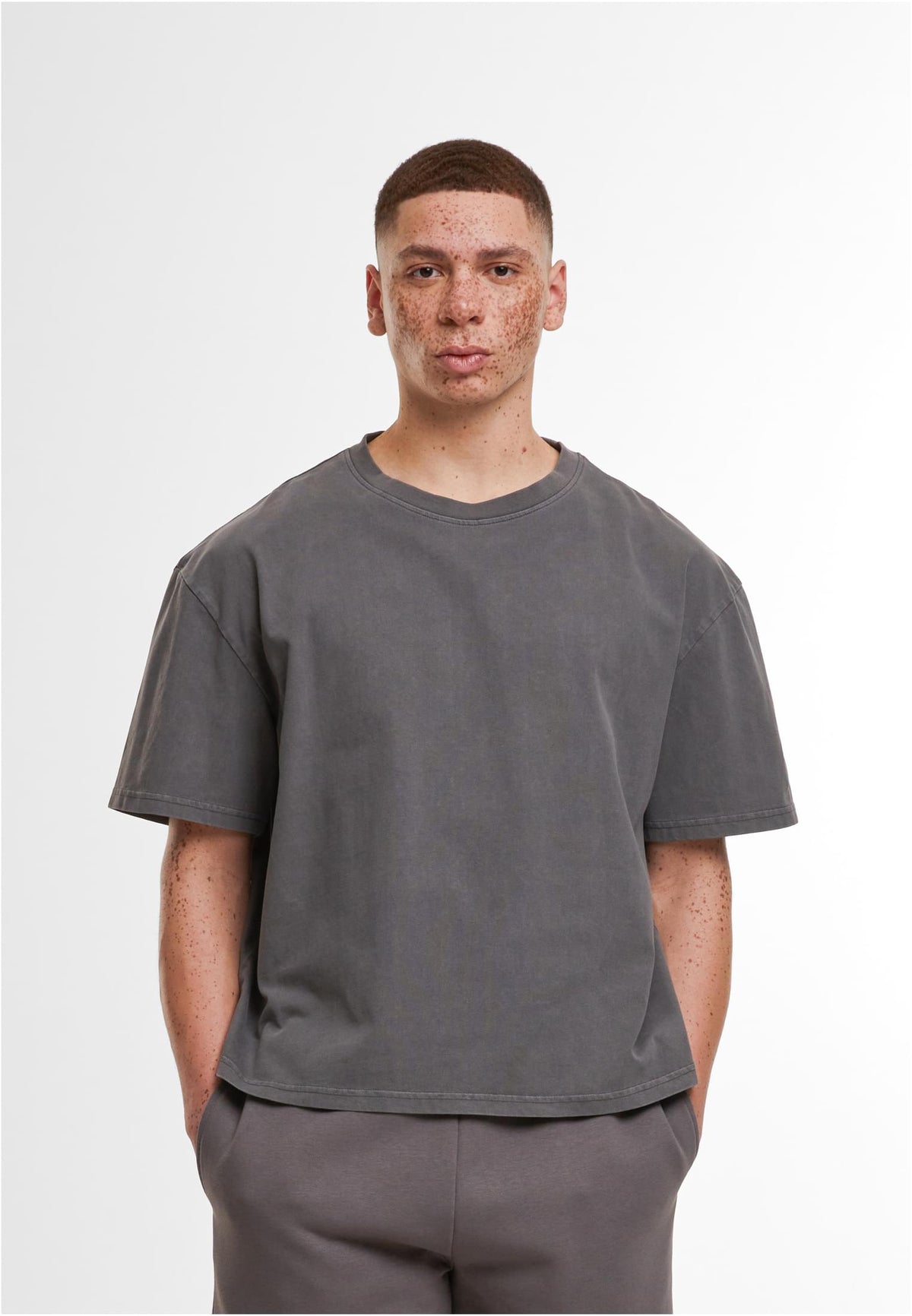 Vintage Cropped Heavy Oversize Tee 240 GSM