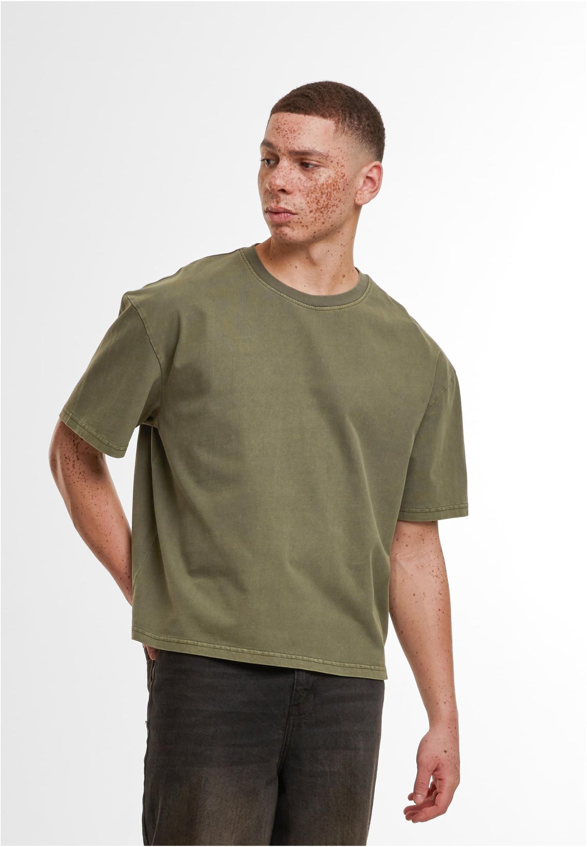 Vintage Cropped Heavy Oversize Tee 240 GSM