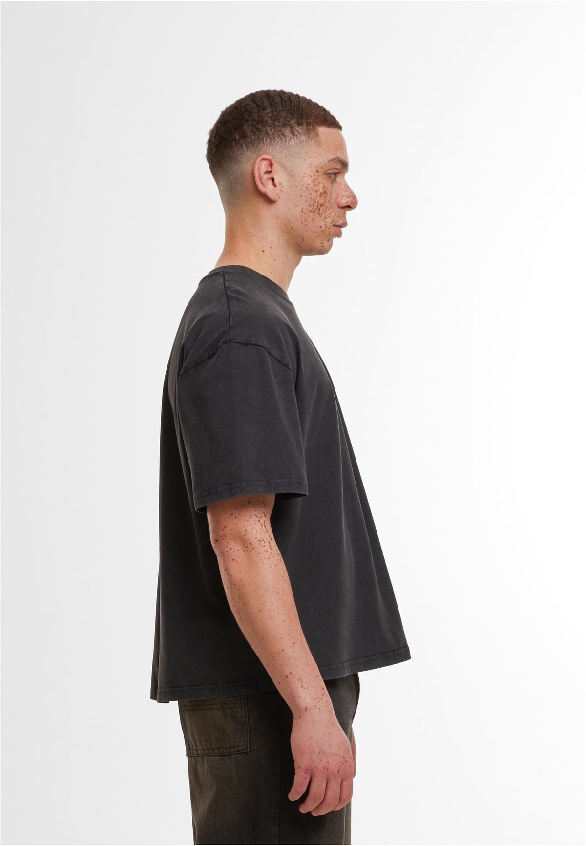 Vintage Cropped Heavy Oversize Tee 240 GSM