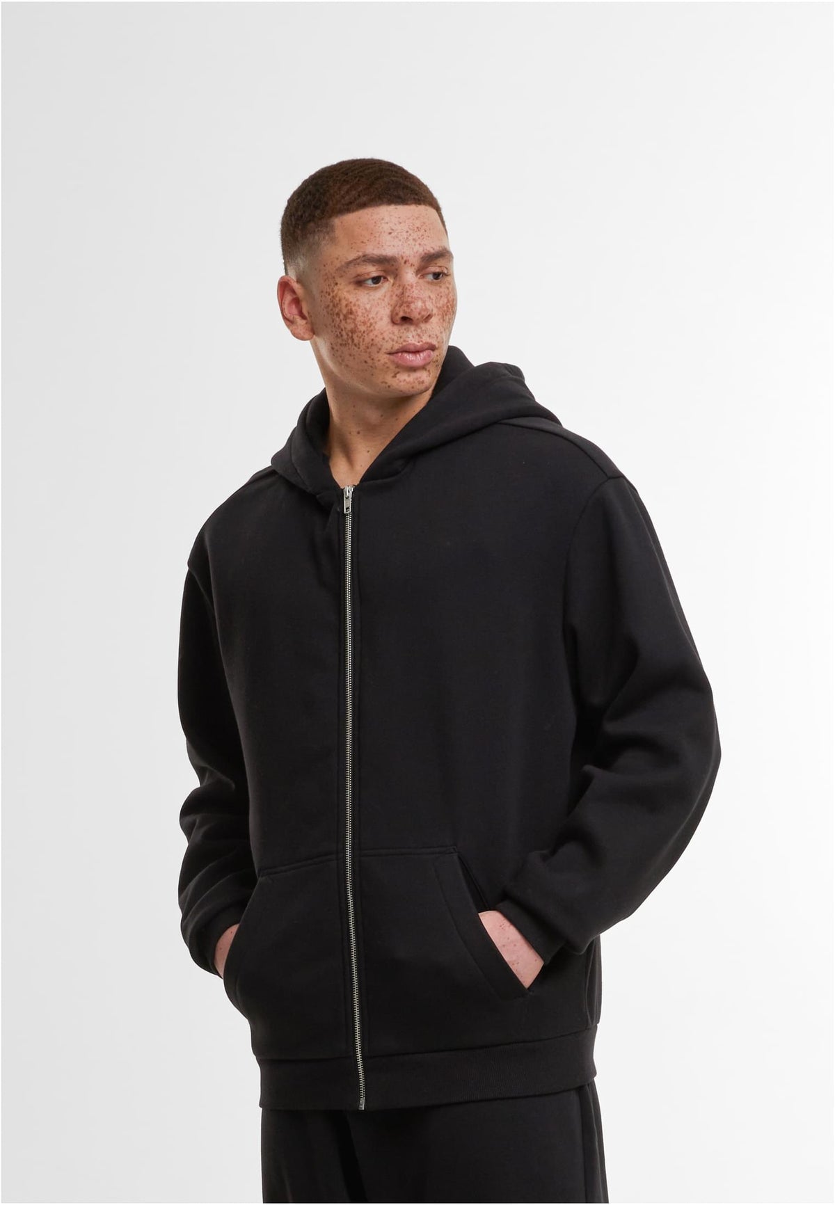 Loose Fit Zip Hoody 300 GSM