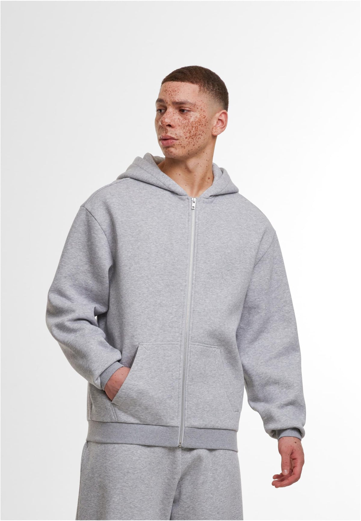 Loose Fit Zip Hoody 300 GSM