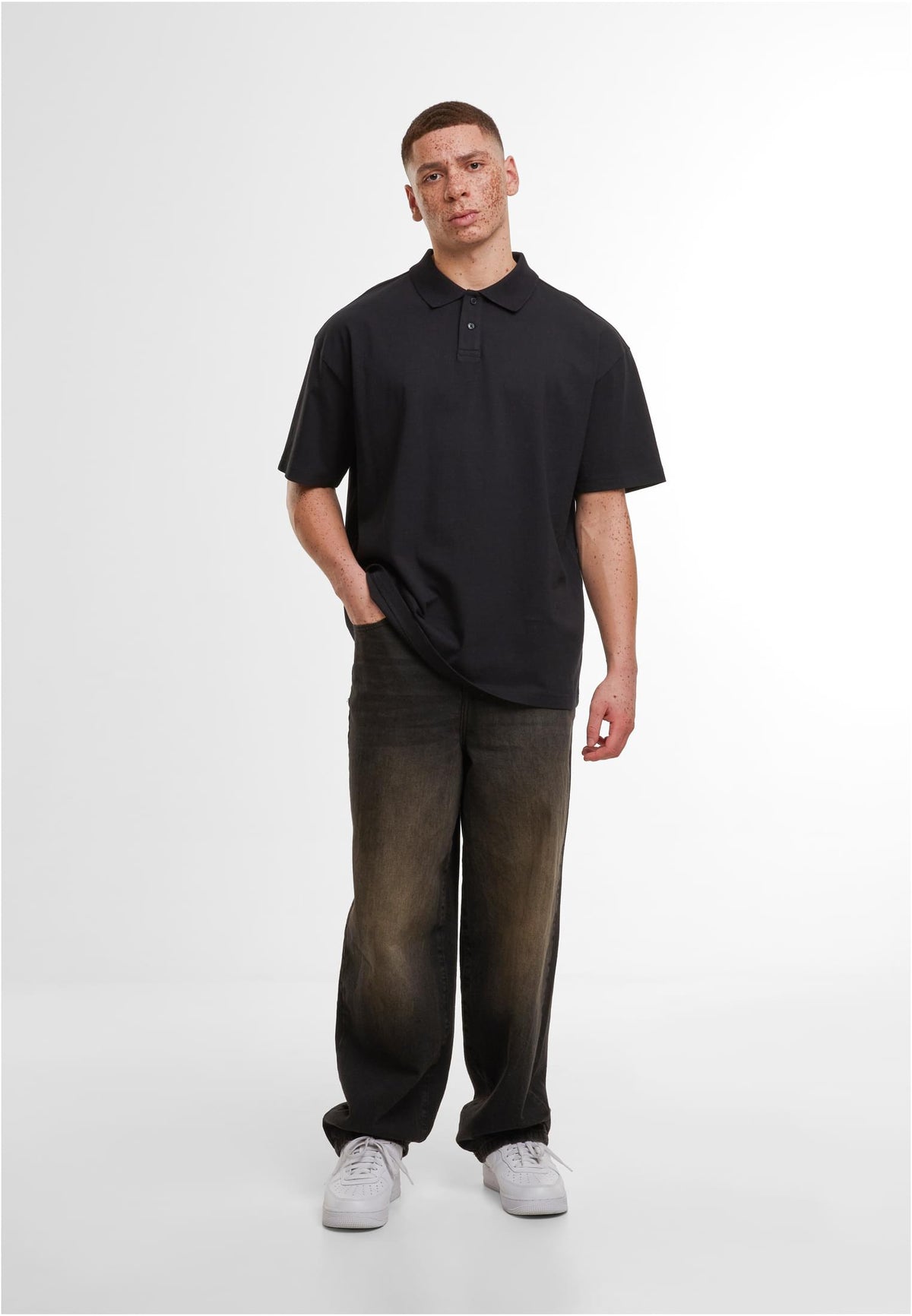 Oversized Polo Shirt 240 GSM