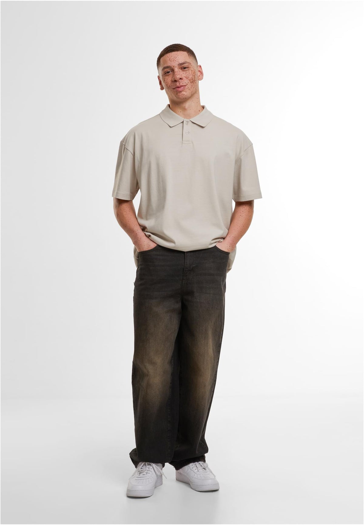 Oversized Polo Shirt 240 GSM