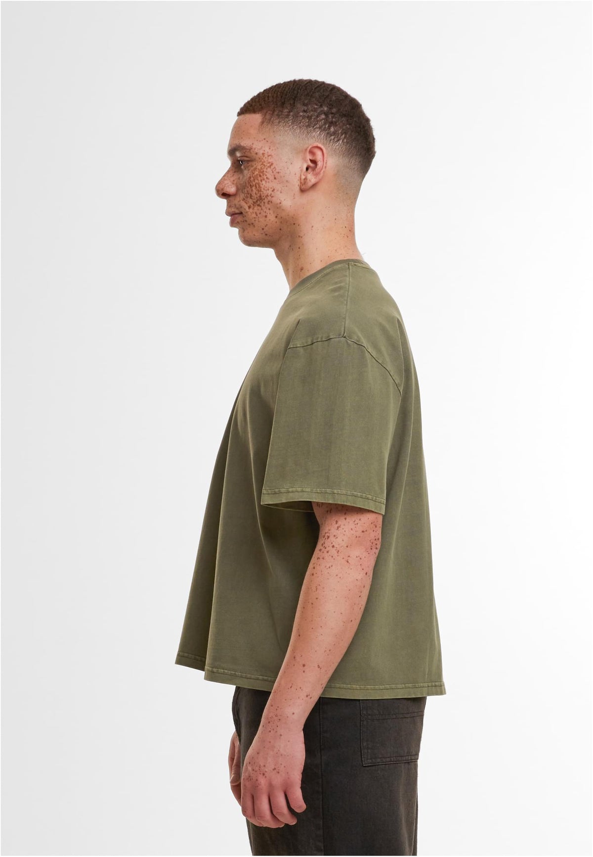 Vintage Cropped Heavy Oversize Tee 240 GSM