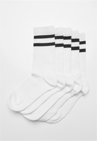 Double Stripe Socks 5-Pack